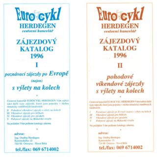 Cyklozájezdy 1996