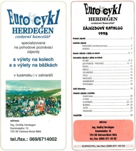 Cyklozájezdy 1998